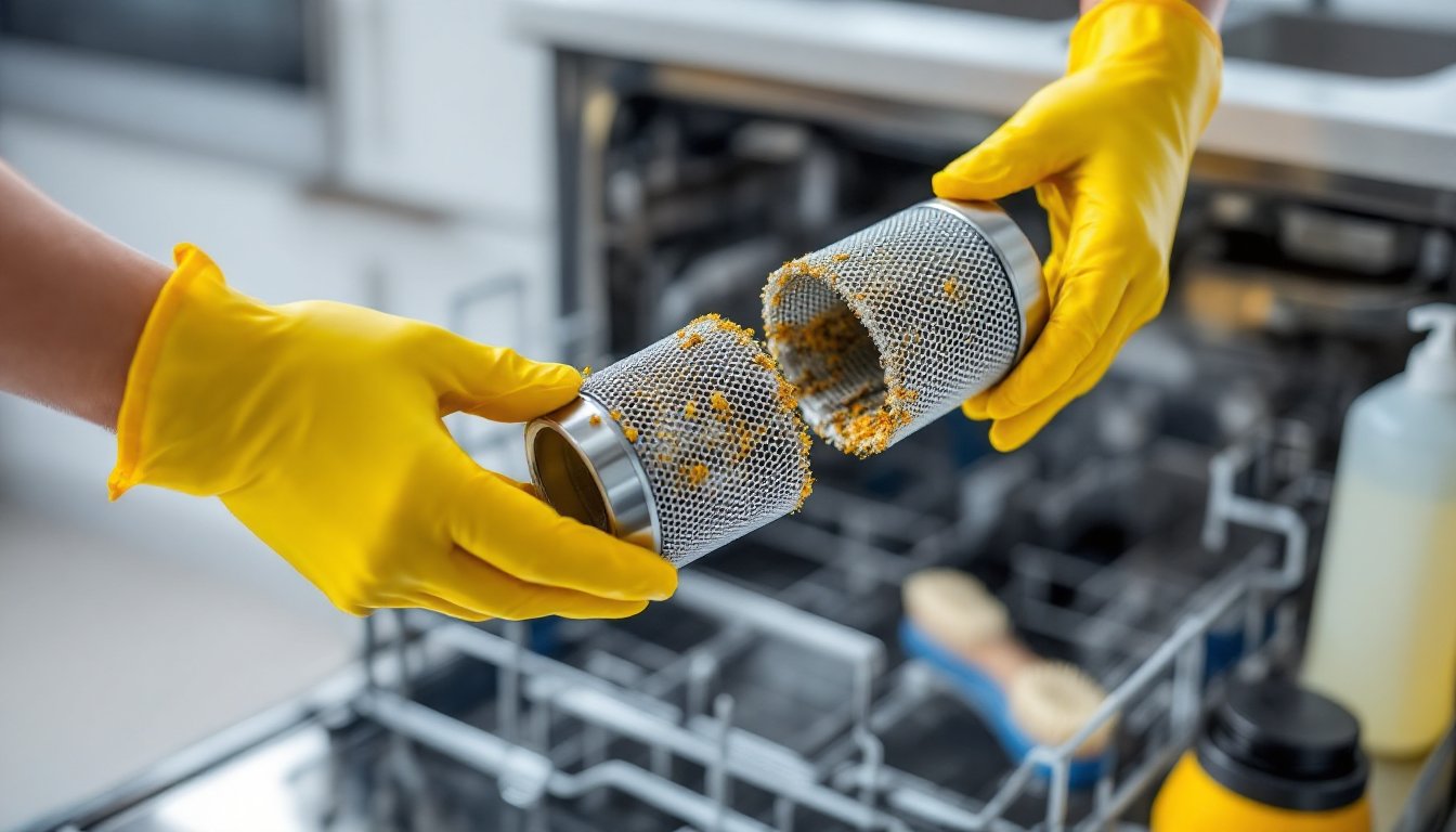 dishwasher water not draining
