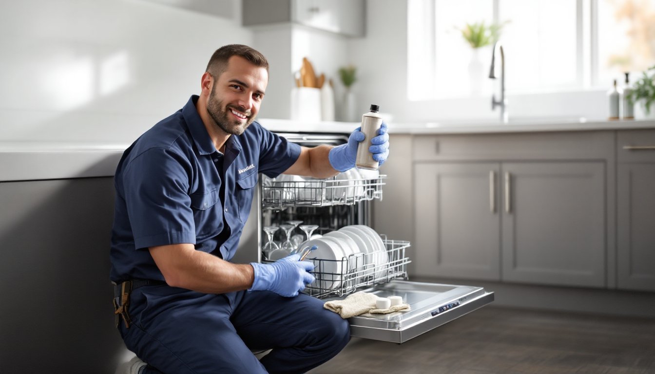 dishwasher not rinsing properly