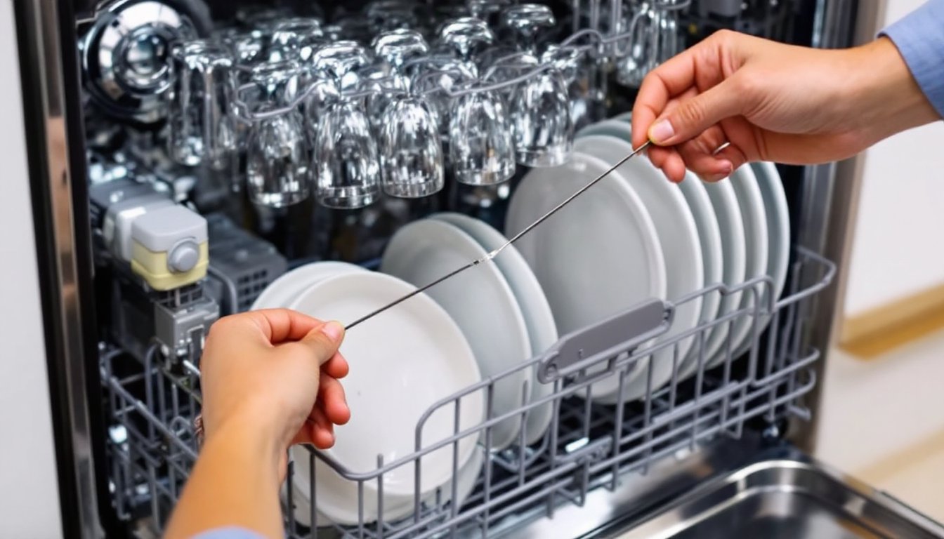 dishwasher not rinsing