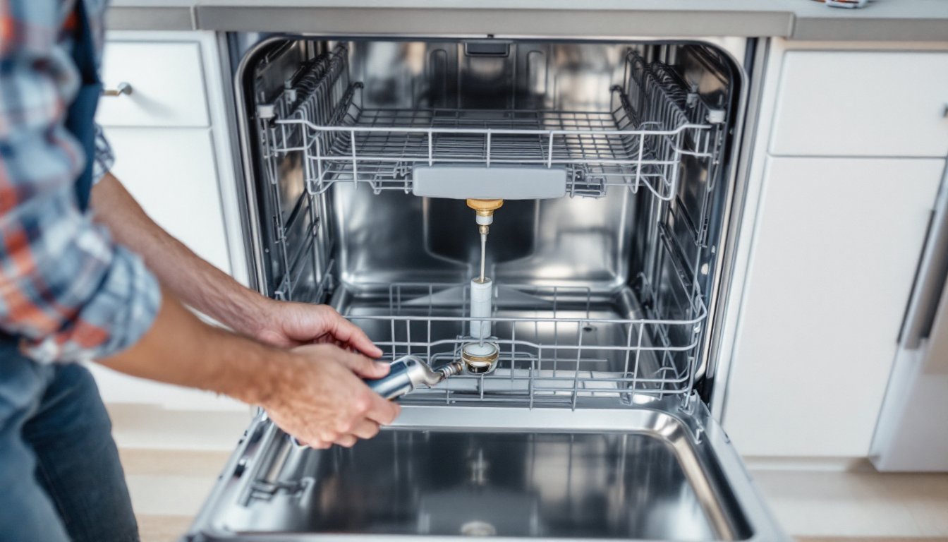 dishwasher gets no water