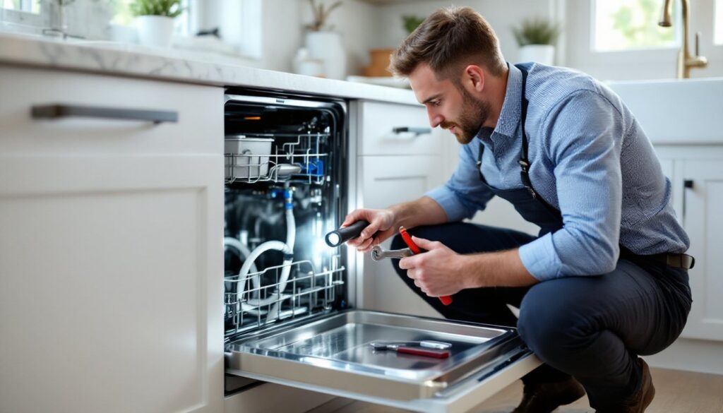 dishwasher does not get water