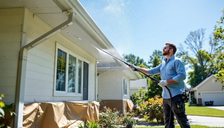 power washer gutter cleaner