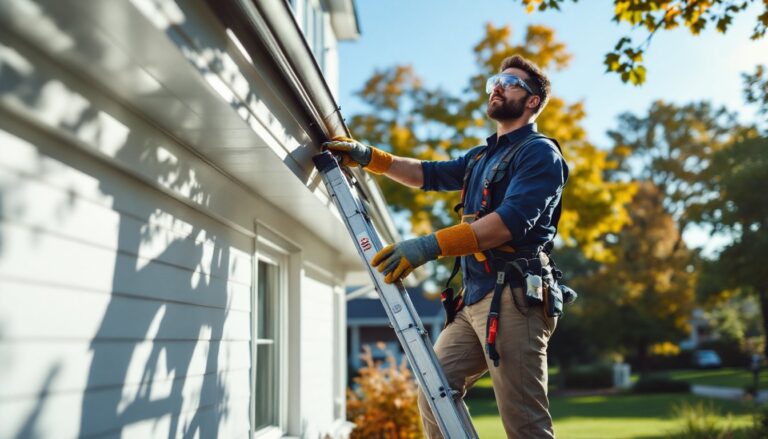 gutter clean out